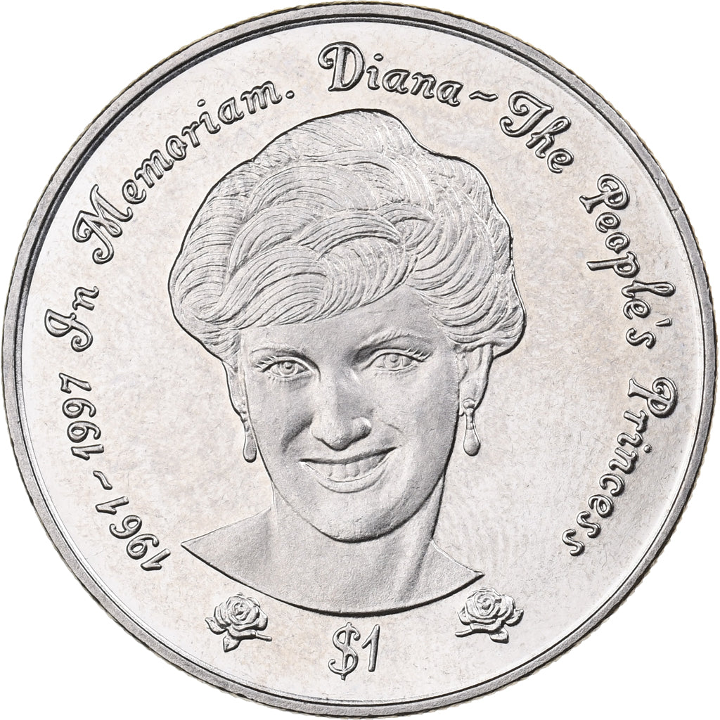 Serra Leoa, Dollar, 1997, Pobjoy Mint, Cobre-níquel, MS(65-70), KM:103