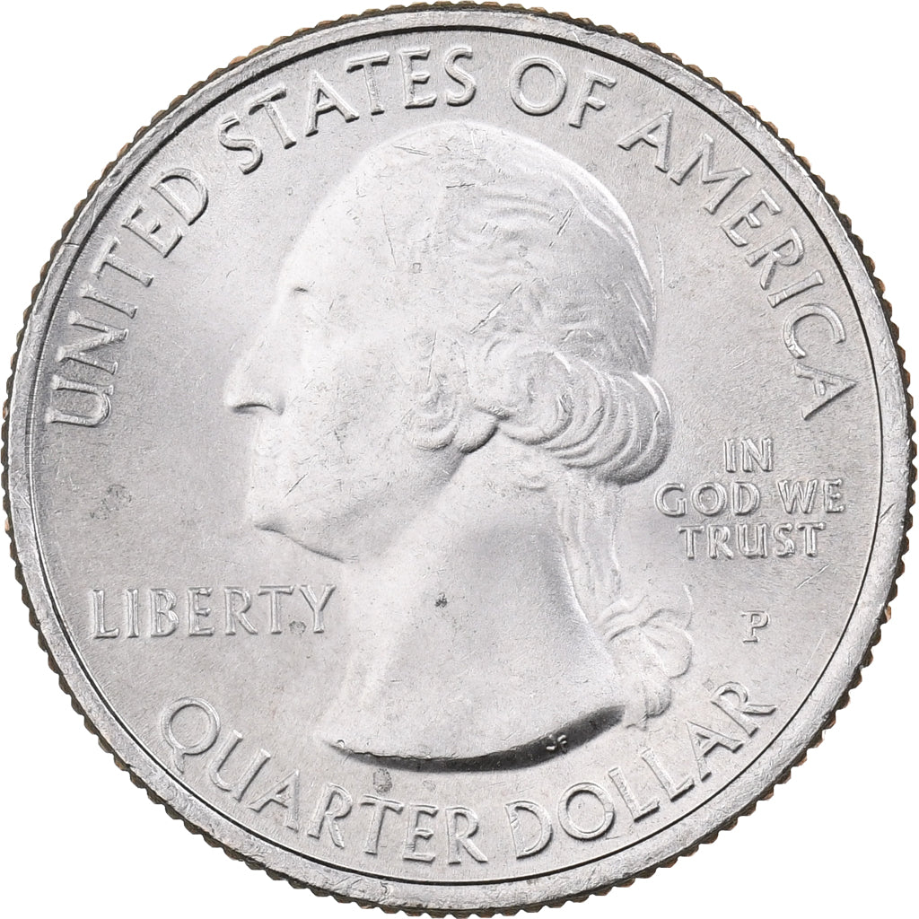 Stati Uniti, Quarter, 2010, U.S. Mint, Rame ricoperto in rame-nichel, SPL