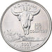 Stati Uniti, Quarter, 2007, U.S. Mint, Rame ricoperto in rame-nichel, FDC