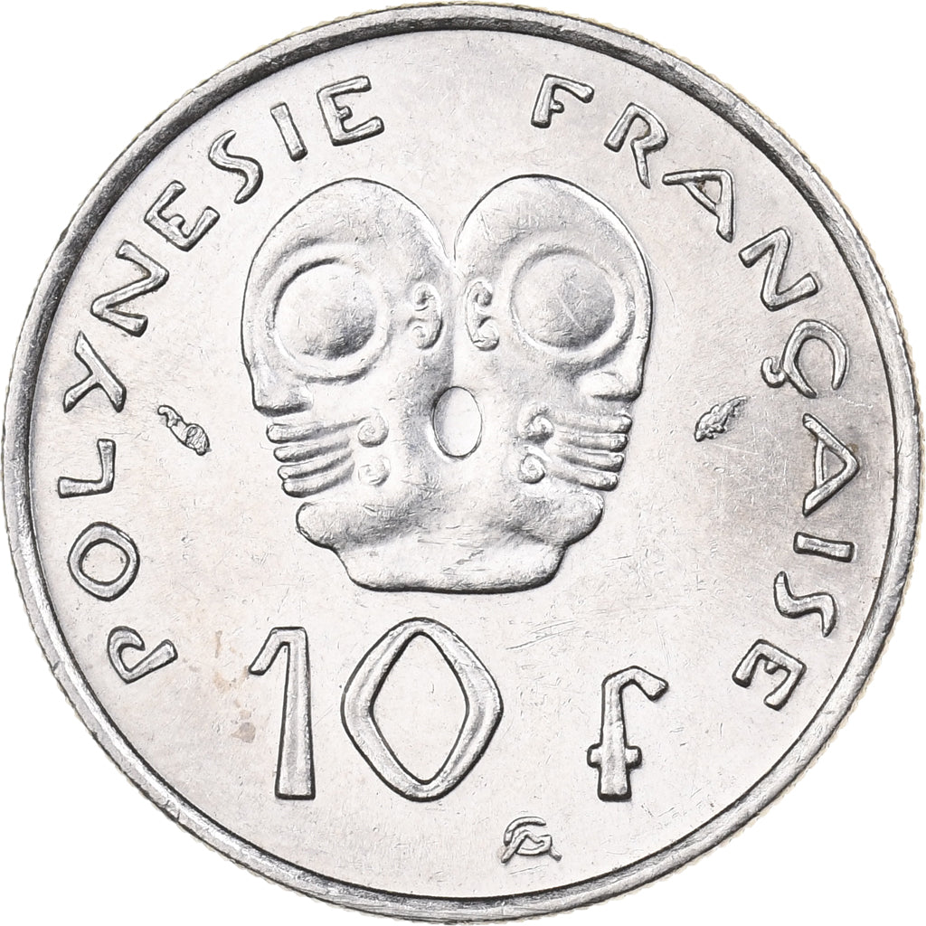 Polynésie française, 10 Francs, 1975, Paris, Nickel, TTB, KM:8