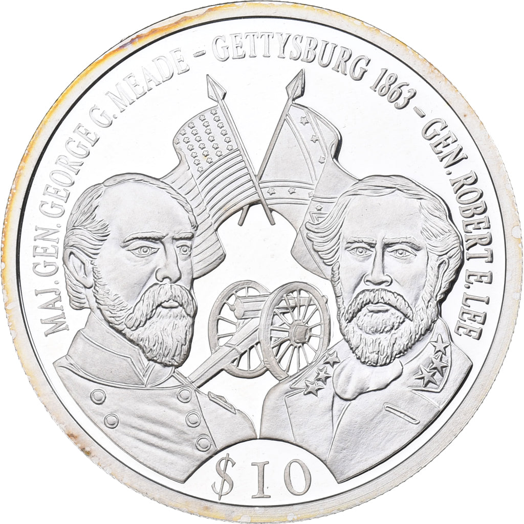 Liberia, 10 Dollars, 2000, American Mint, Silver, MS(65-70), KM:501