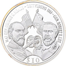 Liberia, 10 Dollars, 2000, American Mint, Silver, MS(65-70), KM:501