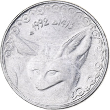 Argélia, 1/4 Dinar, 1992, Algiers, Alumínio, MS(60-62), KM:127