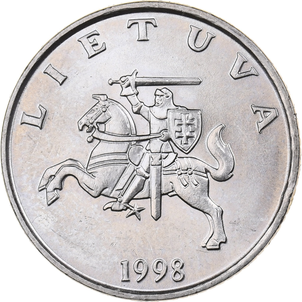 Lithouwen, Litas, 1998, Cupro-nikkel, FDC, KM:111
