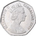 Gibraltar, Elizabeth II, 50 Pence, 2009, Copper-nickel, MS(63), KM:1071