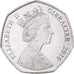 Gibraltar, Elizabeth II, 50 Pence, 2010, Copper-nickel, MS(63), KM:1089