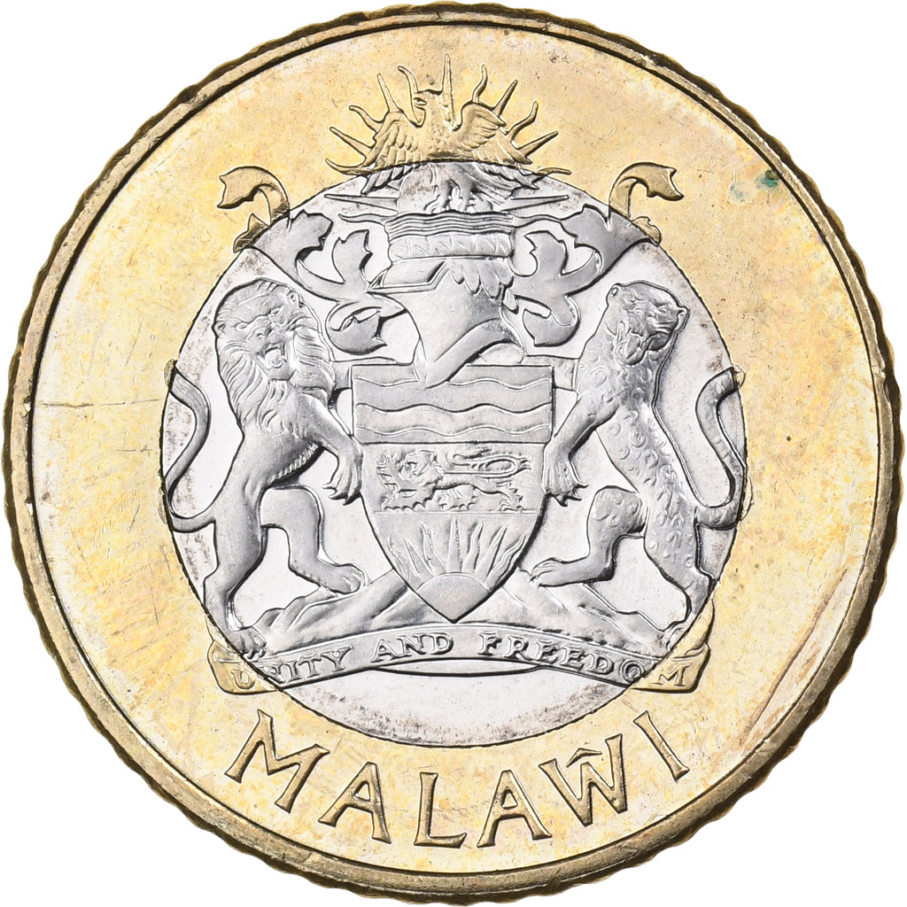 Malawi, 10 Kwacha, 2006, Bi-Metallic, MS(63), KM:58