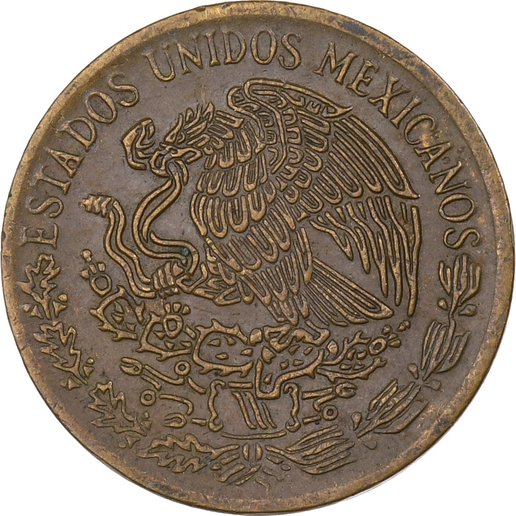 Mexiko, 5 Centavos, 1974, Messing, SS, KM:427