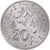 New Caledonia, 20 Francs, 1977, Paris, Nickel, MS(65-70), KM:12