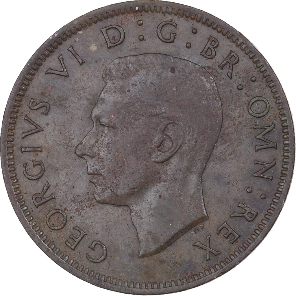Great Britain, George VI, Florin, Two Shillings, 1951, Copper-nickel, EF(40-45)
