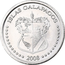 GALAPAGOS ISLANDS, 5 Centavos, 2008, Rame-nichel, SPL, KM:2