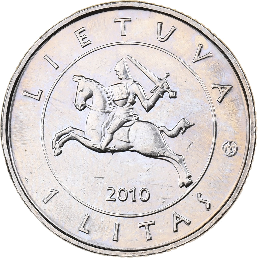 Lituanie, Litas, 2010, Cupro-nickel, SPL, KM:172