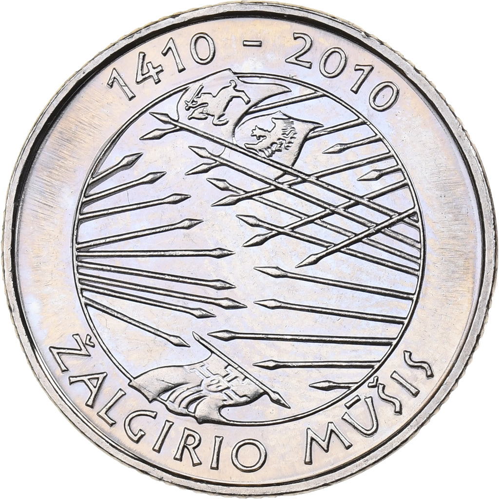Lituanie, Litas, 2010, Cupro-nickel, SPL, KM:172