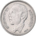 Morocco, al-Hassan II, Dirham, 1965, Paris, Nickel, AU(55-58), KM:56