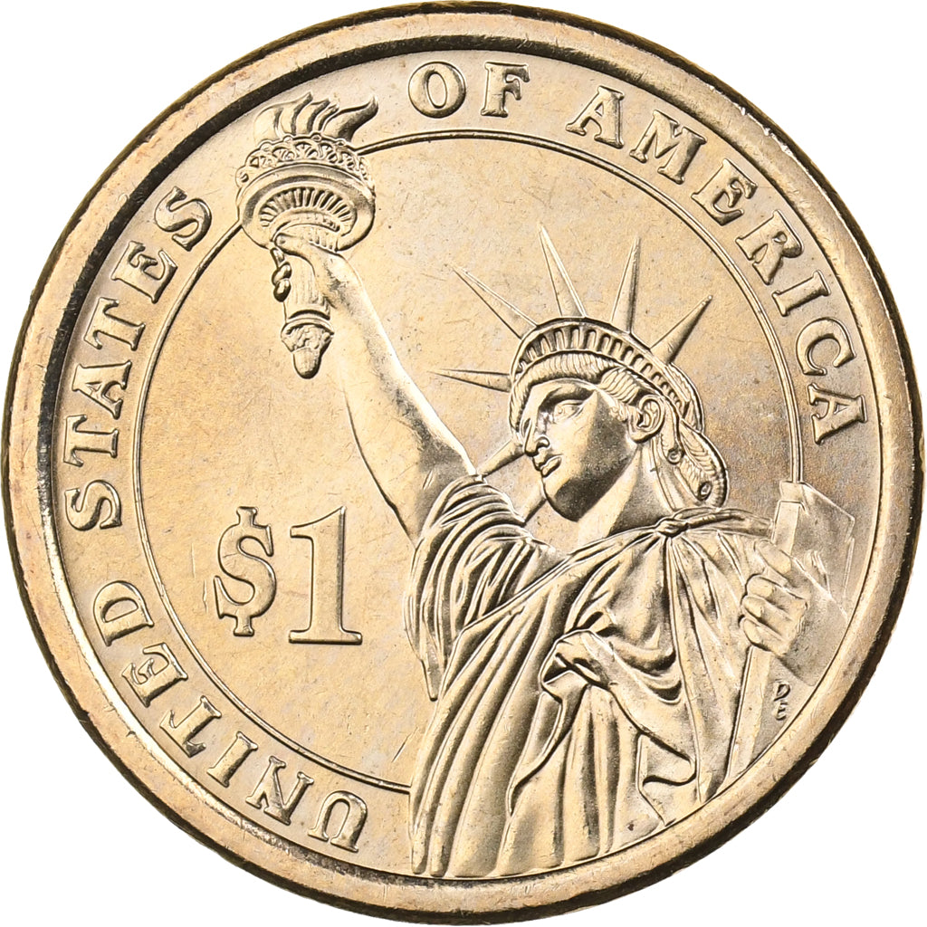 United States, Dollar, 2010, U.S. Mint, Copper-Zinc-Manganese-Nickel Clad