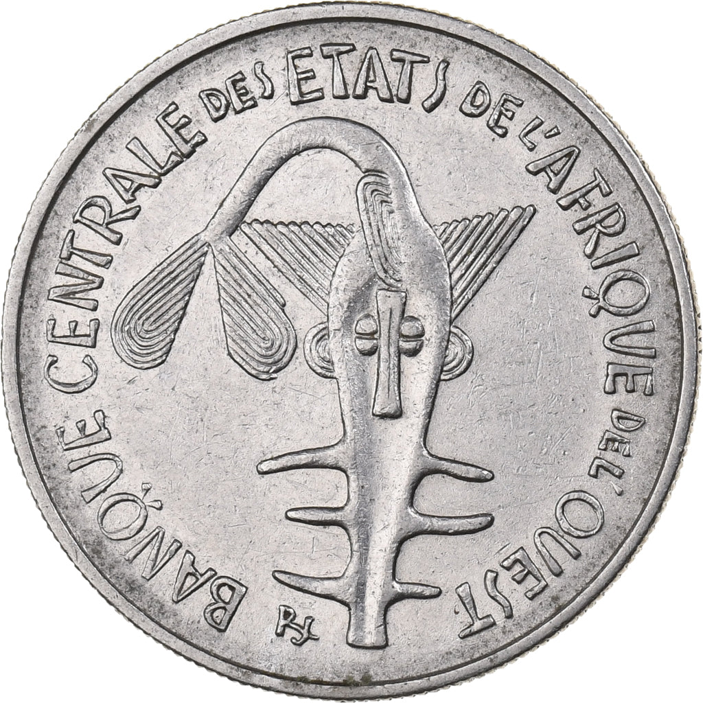 West African States, 100 Francs, 1969, Nickel, SS, KM:4