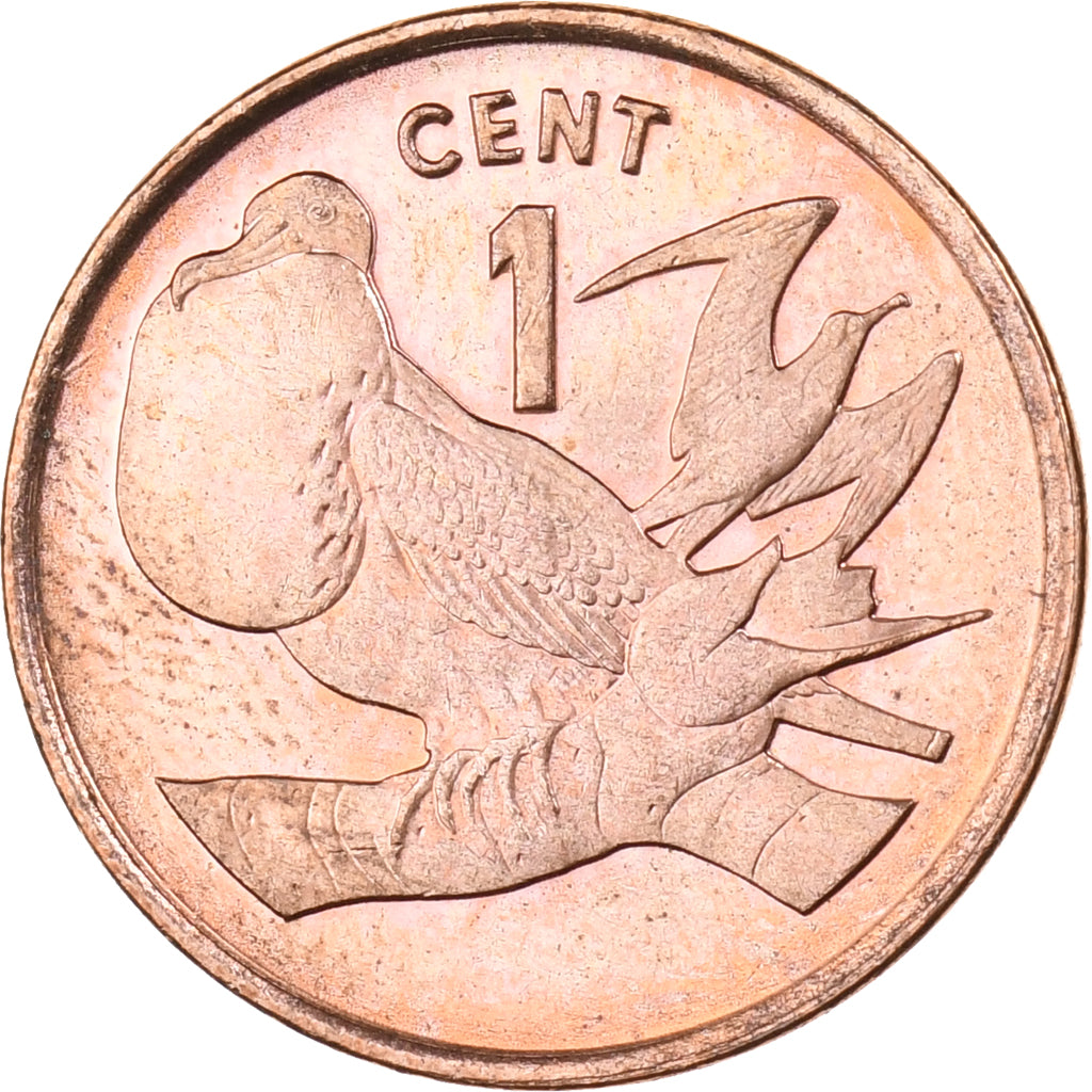 Kiribati, Cent, 1992, British Royal Mint, Bronze Plated Steel, MS(65-70), KM:1a