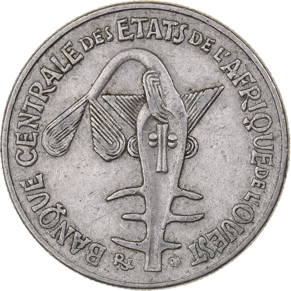 West African States, 50 Francs, 1987, Kupfer-Nickel, SS, KM:6