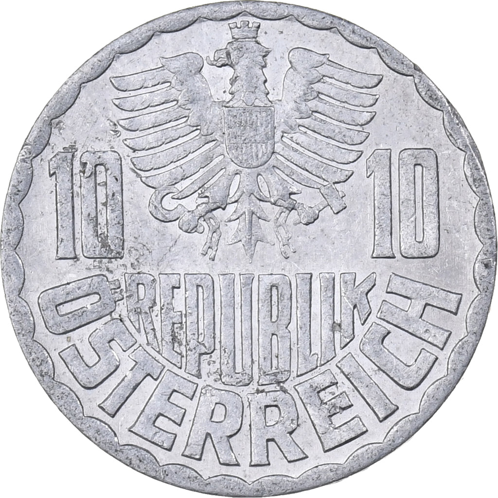 Austria, 10 Groschen, 1964, Vienna, Alluminio, SPL-, KM:2878