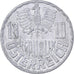 Austria, 10 Groschen, 1964, Vienna, Alluminio, SPL-, KM:2878