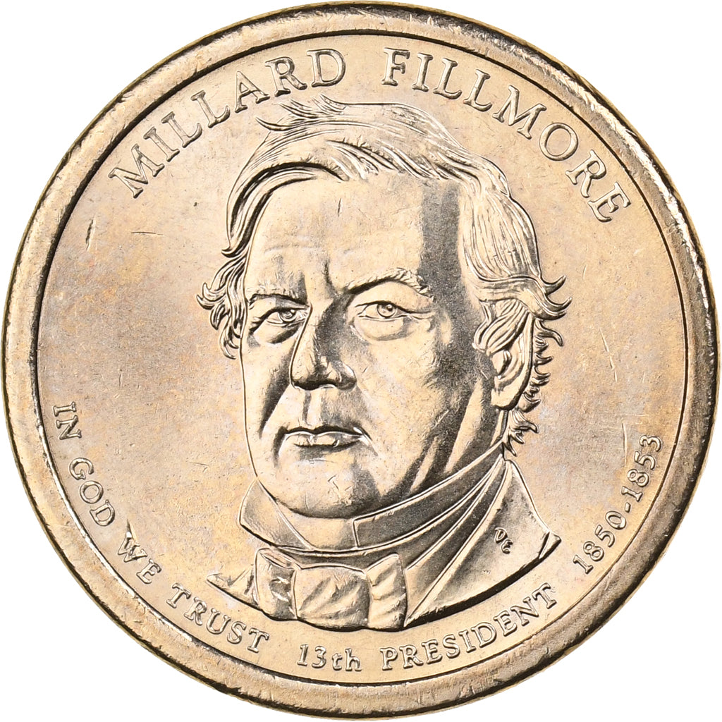 Estados Unidos da América, Dollar, 2010, U.S. Mint, Cobre Revestido a