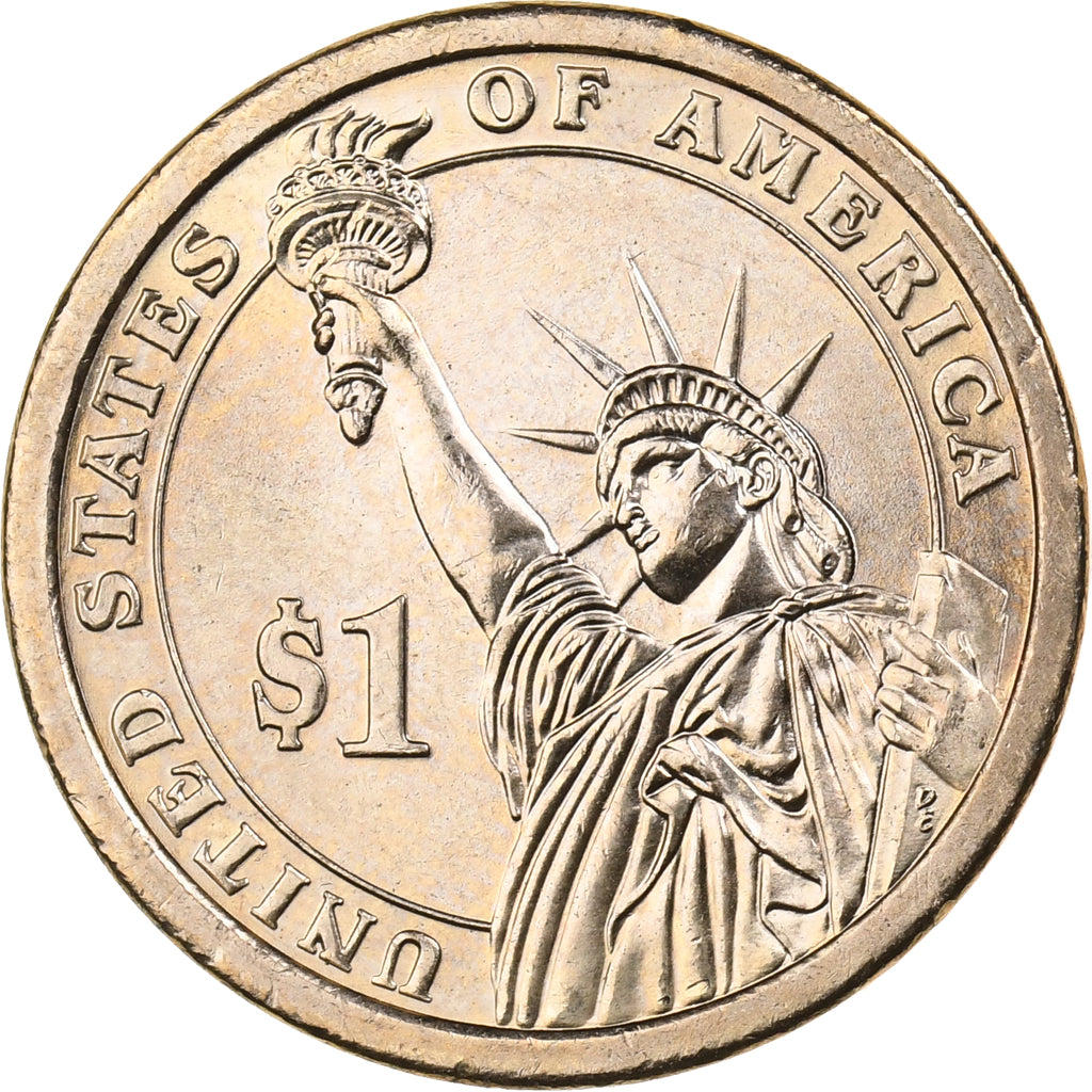 Estados Unidos da América, Dollar, 2010, U.S. Mint, Cobre Revestido a