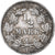 ALEMANIA - IMPERIO, 1/2 Mark, 1916, Karlsruhe, Plata, MBC, KM:17