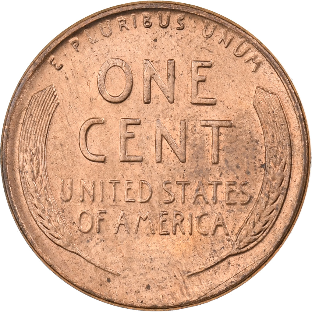 Estados Unidos da América, Cent, Lincoln Cent, 1956, U.S. Mint, Latão