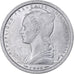 French Equatorial Africa, 2 Francs, 1948, Paris, Aluminum, EF(40-45), KM:7