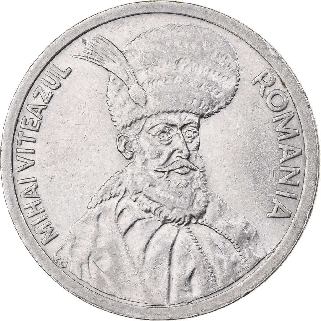 Rumanía, 100 Lei, 1994, Níquel chapado en acero, EBC, KM:111