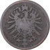 GERMANY - EMPIRE, Wilhelm I, 2 Pfennig, 1875, Hannover, Kupfer, S+, KM:2