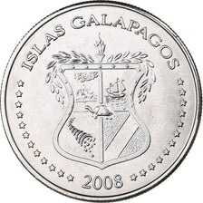 GALAPAGOS ISLANDS, 50 Centavos, 2008, Kupfer-Nickel, UNZ, KM:5