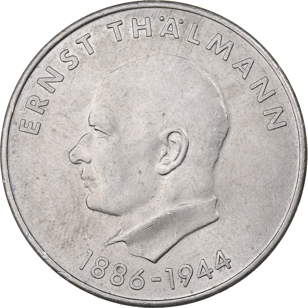 REPÚBLICA DEMOCRÁTICA ALEMANA, 20 Mark, 1971, Berlin, Cobre - níquel, EBC