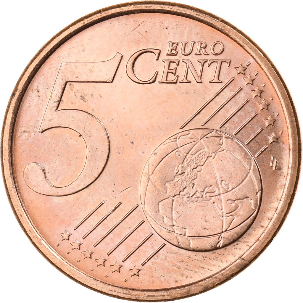 San Marino, 5 Euro Cent, 2004, Rome, Acciaio placcato rame, FDC, KM:442