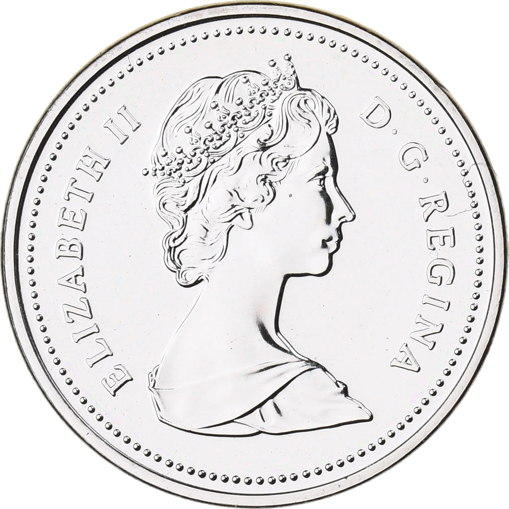 Canada, Elizabeth II, 5 Cents, 1987, Royal Canadian Mint, Copper-nickel