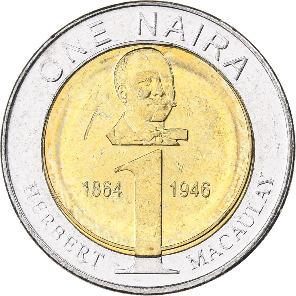 Nigeria, Naira, 2006, Bi-metallico, FDC, KM:18