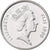 Fiji, Elizabeth II, 5 Cents, 1995, Nickel plated steel, MS(63), KM:77