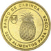 CABINDA, 10 Centavos, 2008, Acciaio placcato ottone, SPL, KM:17