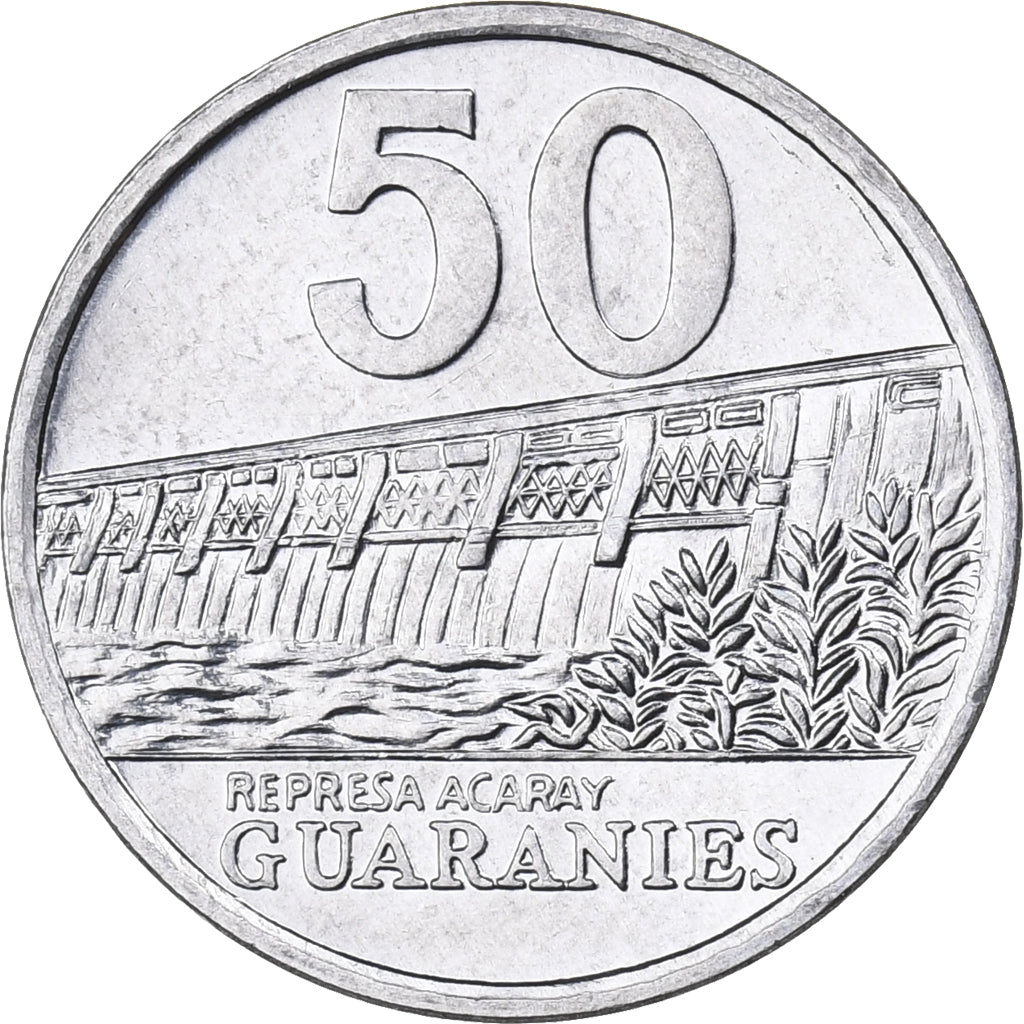 Paraguay, 50 Guaranies, 2006, Kremnica, Aluminum, MS(65-70), KM:191b