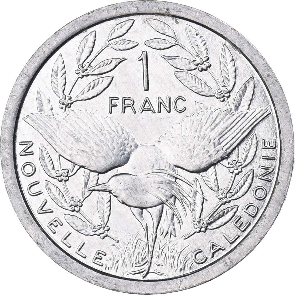 Nuova Caledonia, Franc, 1988, Paris, Alluminio, FDC, KM:10