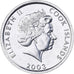 Ilhas Cook, Elizabeth II, Cent, 2003, Franklin Mint, Alumínio, MS(65-70)