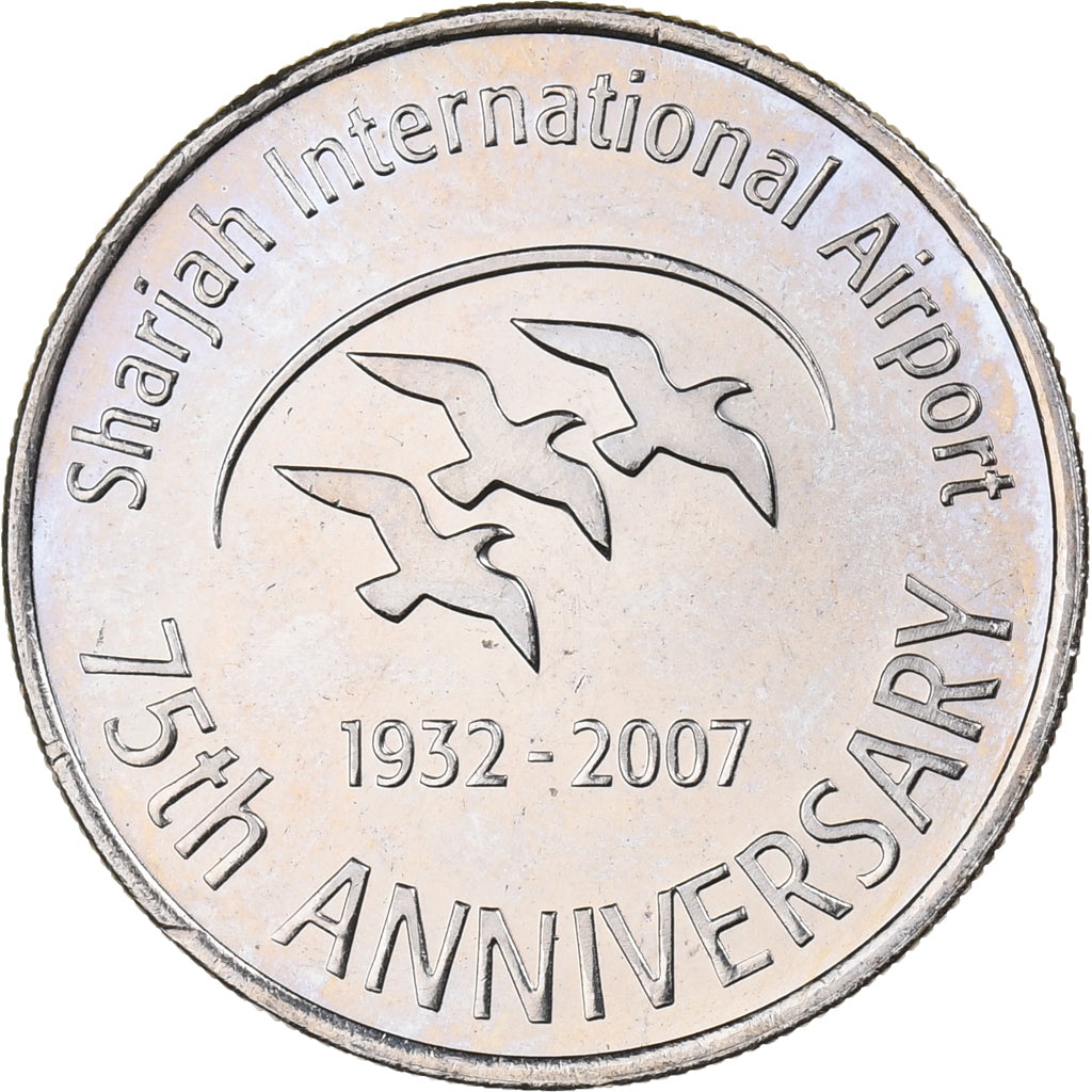 United Arab Emirates, Dirham, 2007, Kupfer-Nickel, UNZ, KM:76