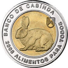 CABINDA, 2.50 Escudo Convertivel, 2008, Bi-metallico, SPL, KM:21