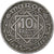 Maroc, Mohammed V, 10 Francs, AH 1366/1946, Paris, Cupro-nickel, TTB, KM:44