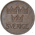 Suède, Gustaf VI, 5 Öre, 1973, Bronze, TTB, KM:845