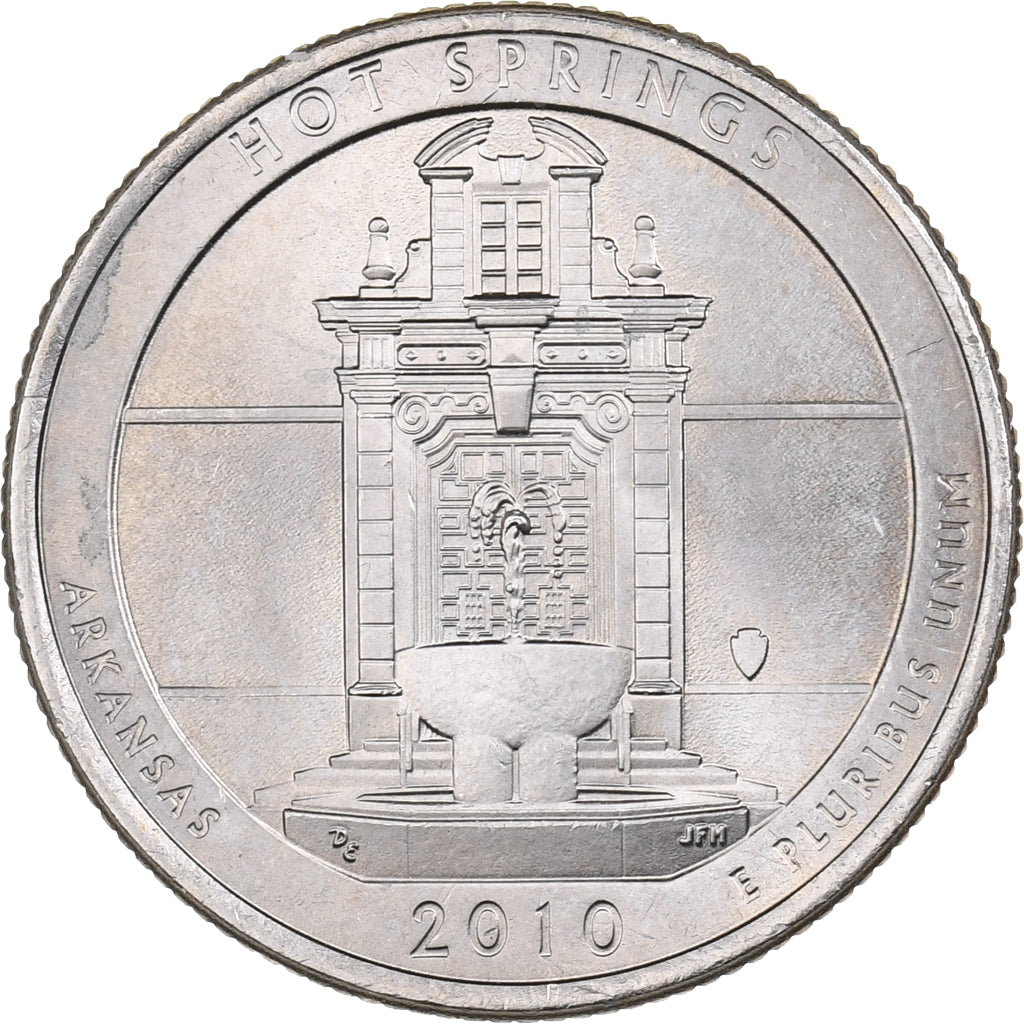 Estados Unidos da América, Quarter, 2010, U.S. Mint, Cobre Revestido a