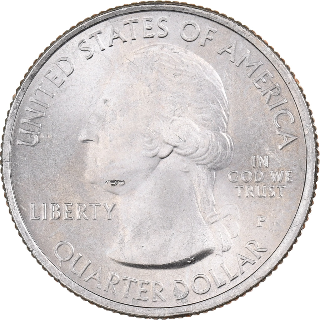 Estados Unidos da América, Quarter, 2010, U.S. Mint, Cobre Revestido a