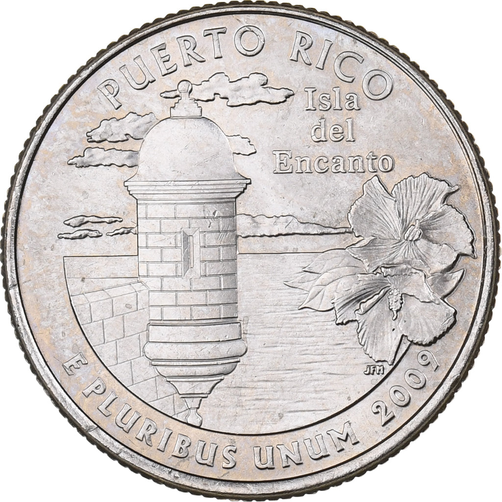 Vereinigte Staaten, Quarter, 2009, U.S. Mint, Copper-Nickel Clad Copper, UNZ