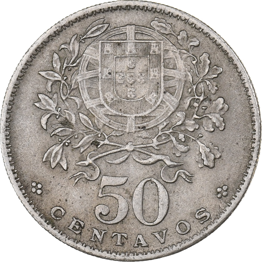 Portugal, 50 Centavos, 1962, Cupro-nikkel, ZF, KM:577