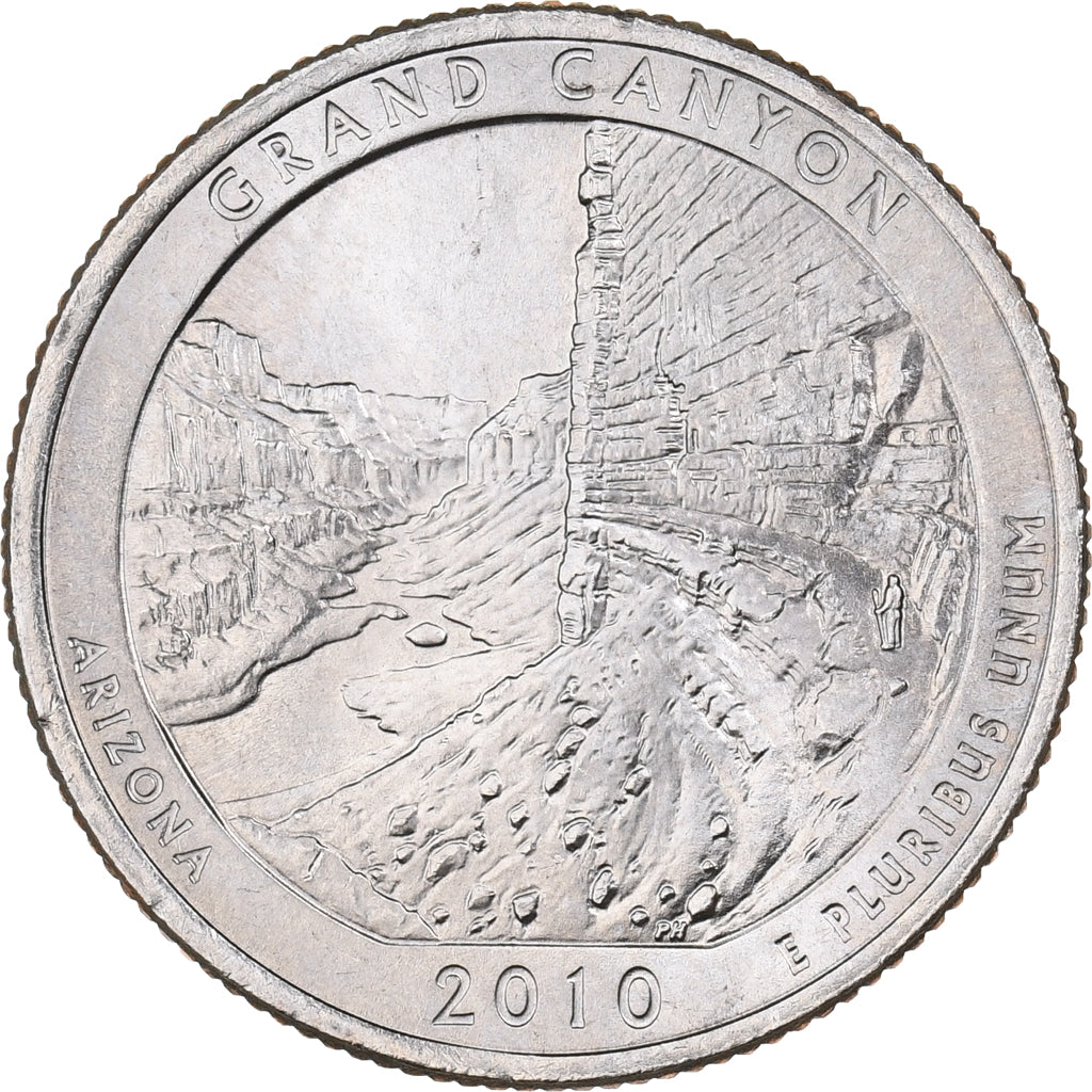 Vereinigte Staaten, Quarter, 2010, U.S. Mint, Copper-Nickel Clad Copper, UNZ